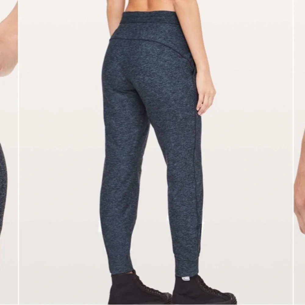 Lululemon Ready‎ to Rulu Joggers Blue Heather Size 10